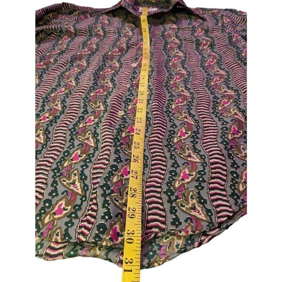 K-,mart vintage 70s butterfly collar button down. 100% poly size medium - Picture 8 of 8